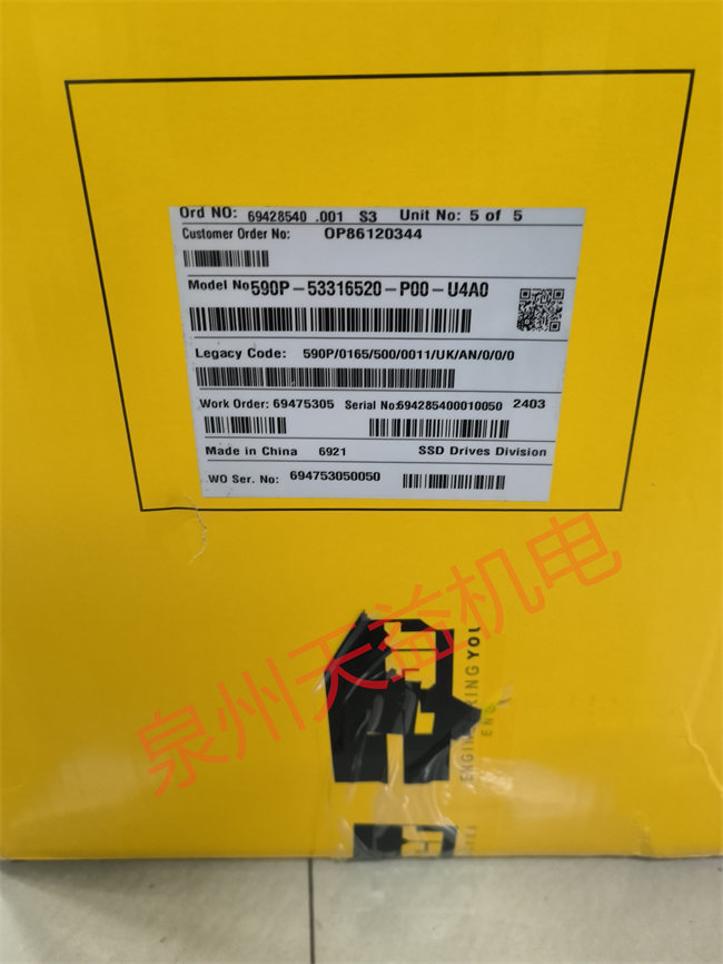 天益機電parker工業(yè)產品"CM2TTV55" "590P-53316520-P00-U4A0" "E321G36" "GE18LR171" 